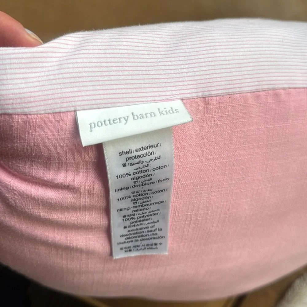 Pottery Barn Kids Retro Rainbow Decorative Pillow